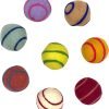 Wool Ball Cat Toys, Eco Friendly Safe for Cats Ferrets and Small Animals, Safe Pet Balls for Indoor and Outdoor Use, (Extra Lg - Spiral)