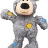 Wild Knots Bear - Internal Knotted Ropes and Minimal Stuffing for Less Mess (Assorted Colors) - For X-Large Dogs