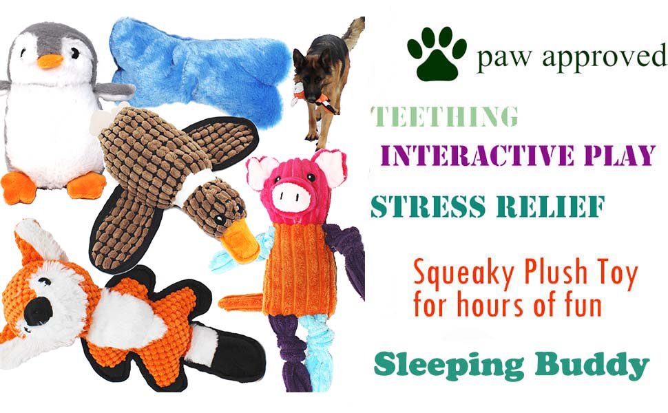 dog plush toys